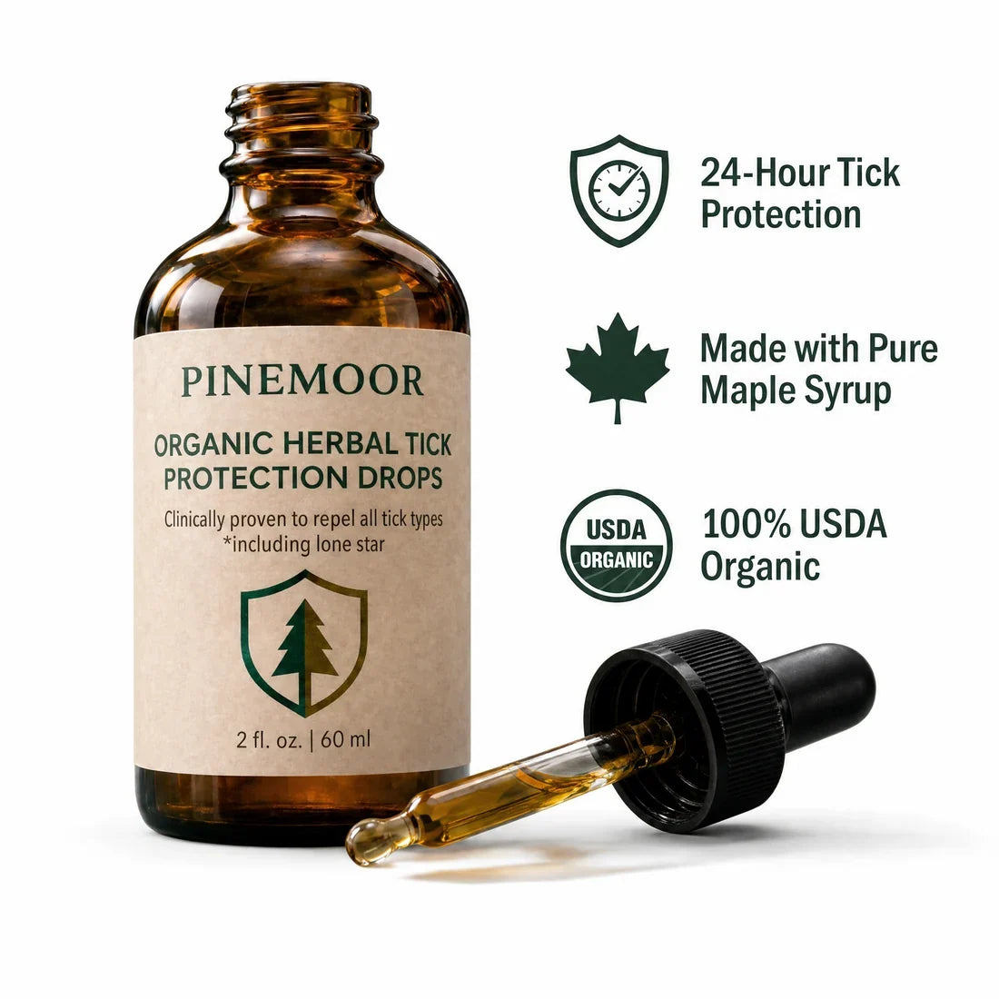 Pinemoor® Mosquito & Tick Defense Drops